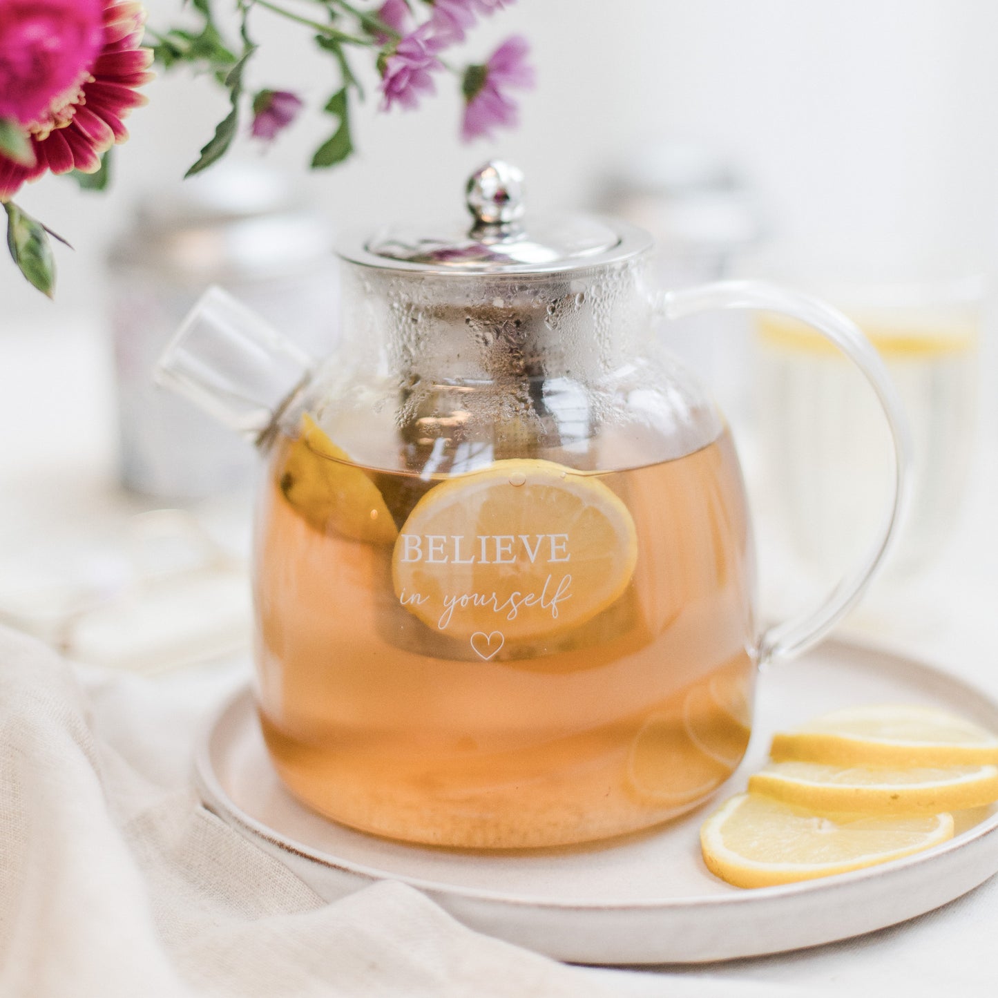 Teekanne "Believe in yourself" - 1,5 l