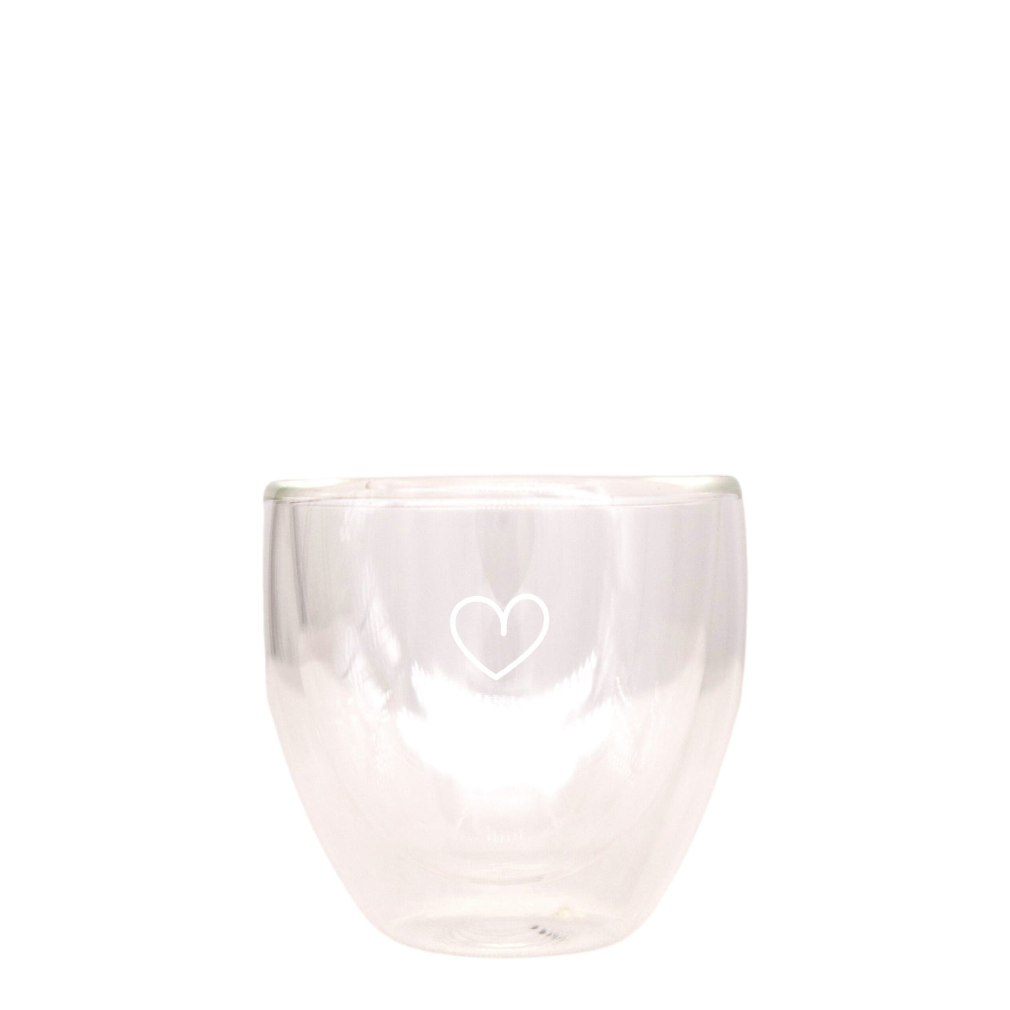 Thermoglas "Herz" 250 ml 2er Set