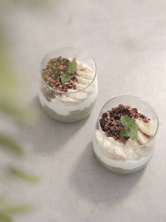Matcha Chia-Pudding