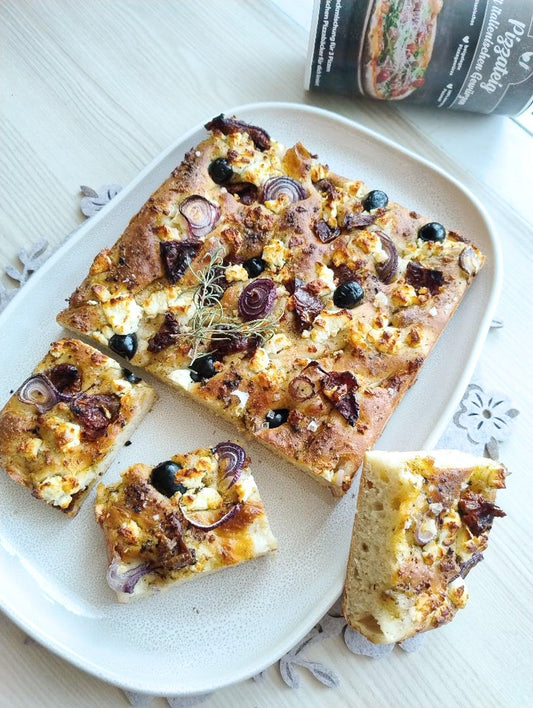 Focaccia mediterran