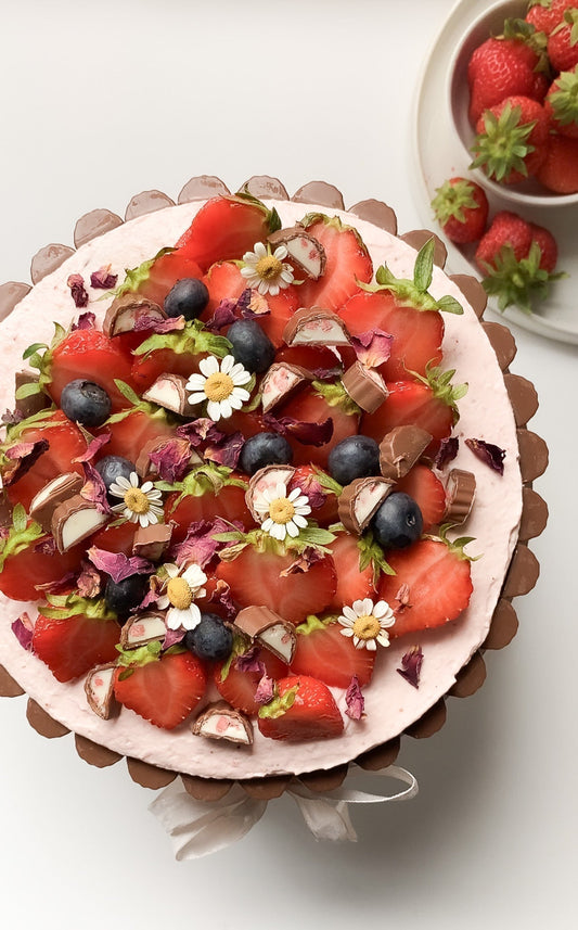 Strawberry Birthday Cake