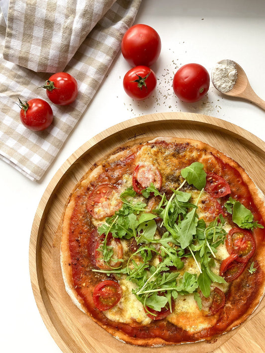 Sommerliche Pizza Snacks