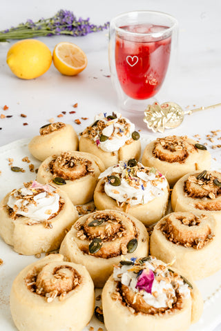 Kokos-Zimtschnecken mit Granola-Crunch - Weiteres Bild