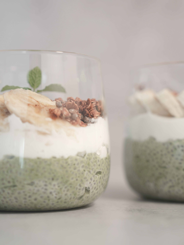Matcha Chia-Pudding - Weiteres Bild