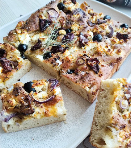 Focaccia mediterran - Weiteres Bild