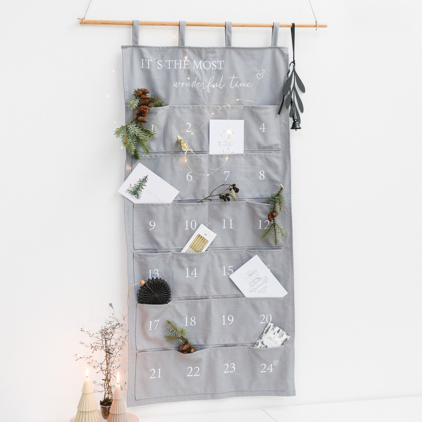 Colorful birthday candles