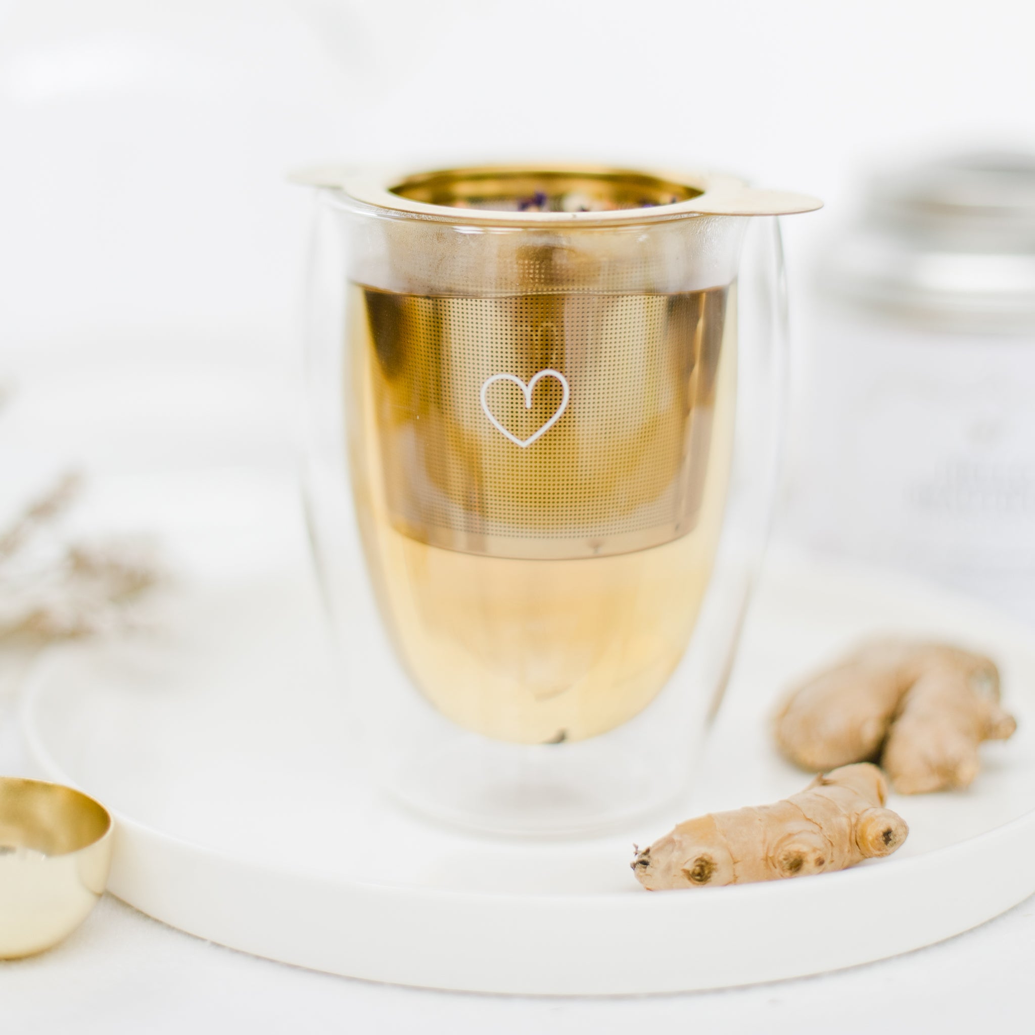 Termoglas "Heart" 250 ml set om 2