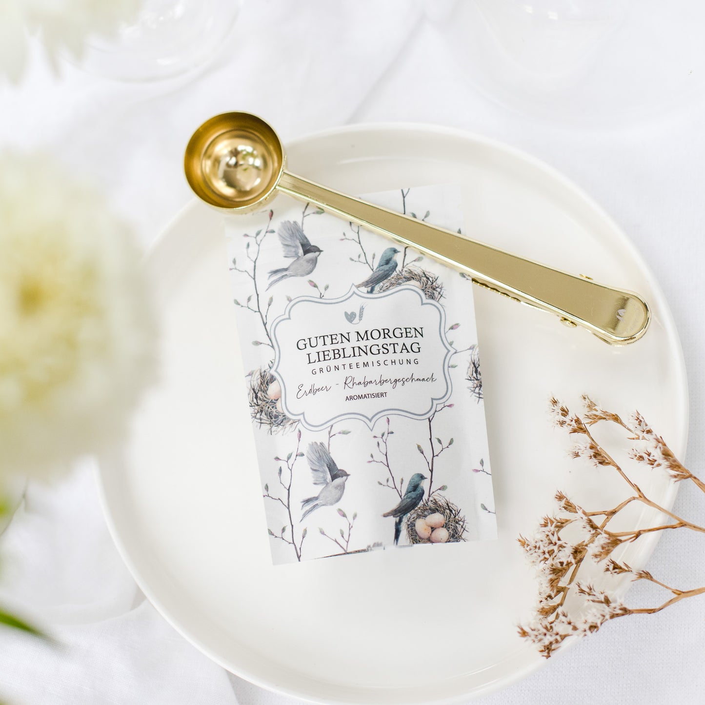 Tepåse "Godmorgon favoritdag"