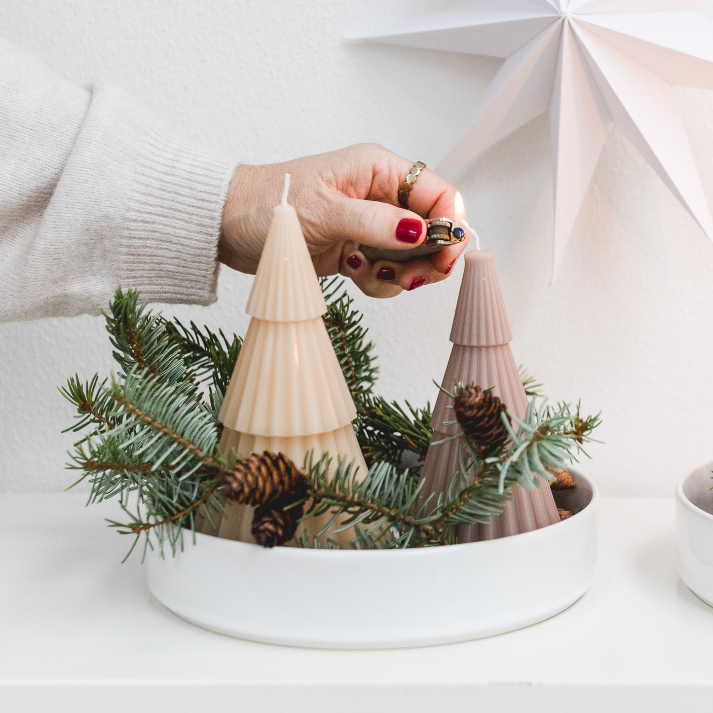 Colorful birthday candles