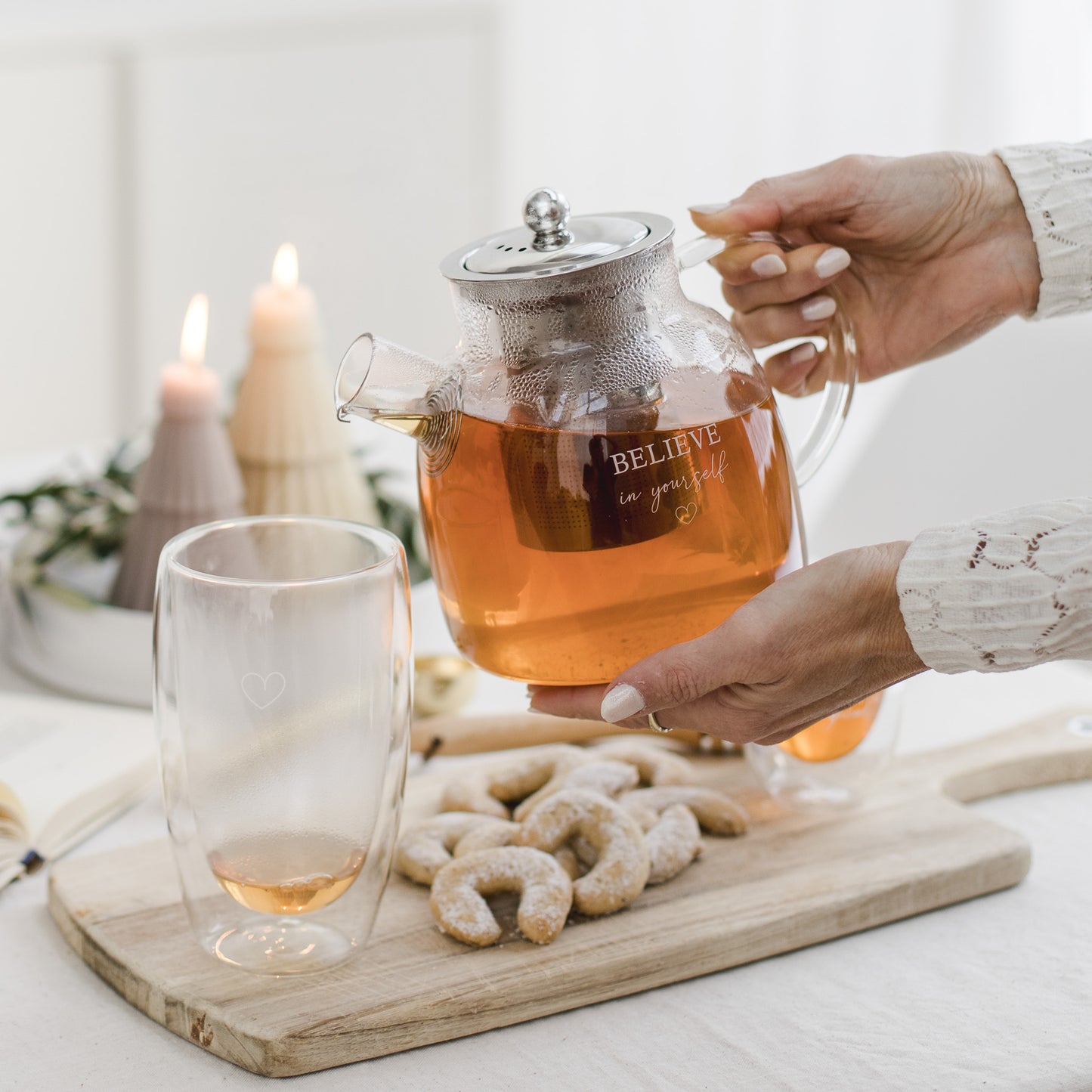 Teekanne "Believe in yourself" - 1,5 l