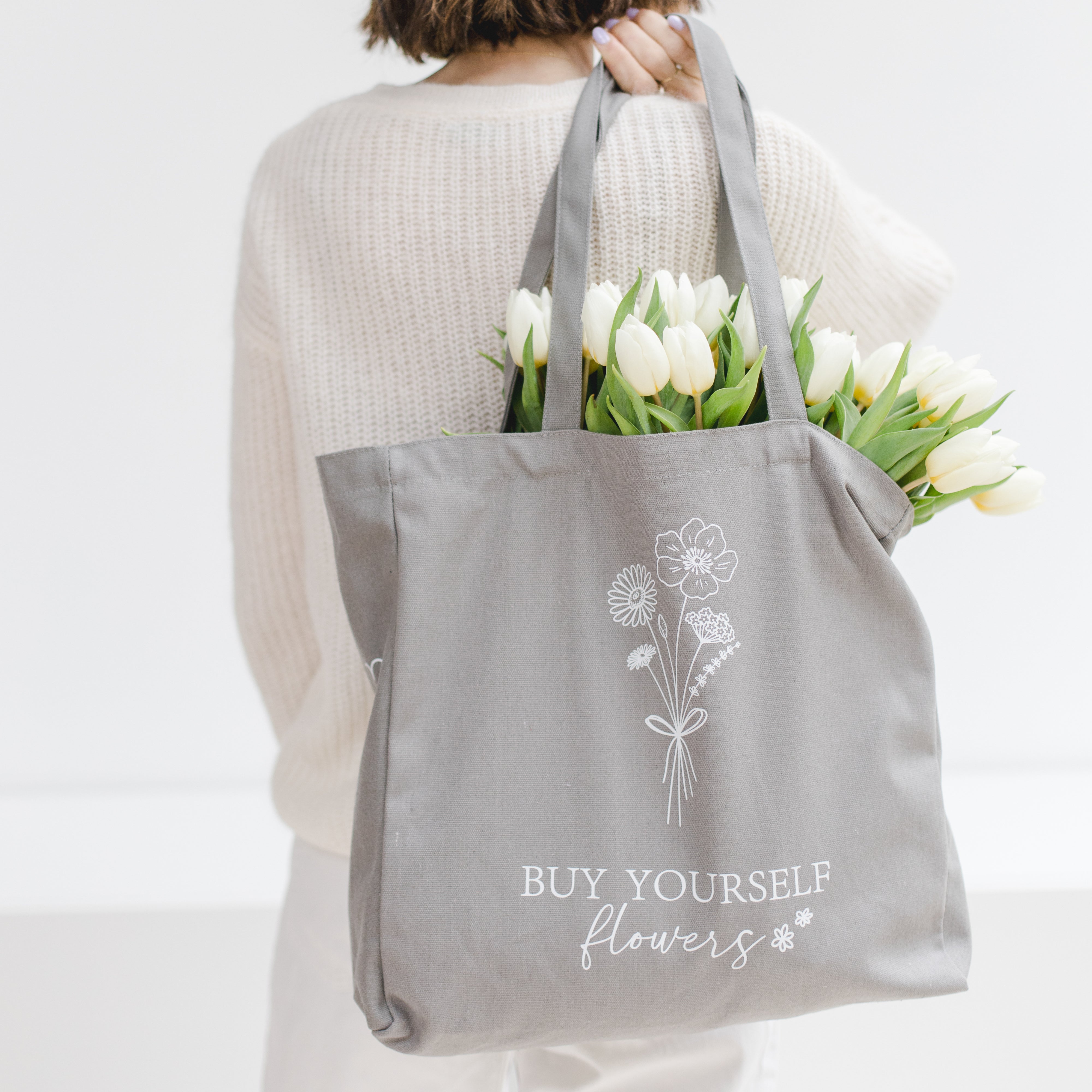 Cotton bag "Live in the moment"