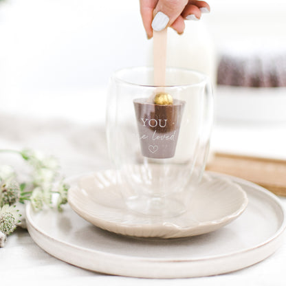 Termoglas "Heart" 250 ml set om 2