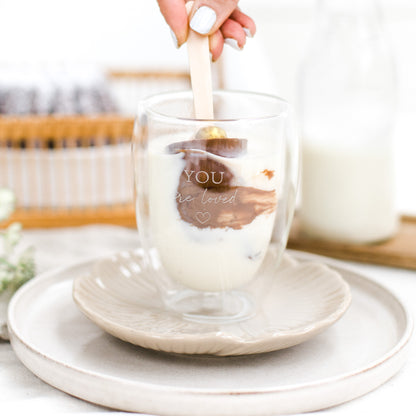 Termoglas "Heart" 250 ml set om 2