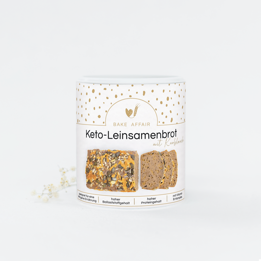 KETO Backmischung Keto-Leinsamenbrot