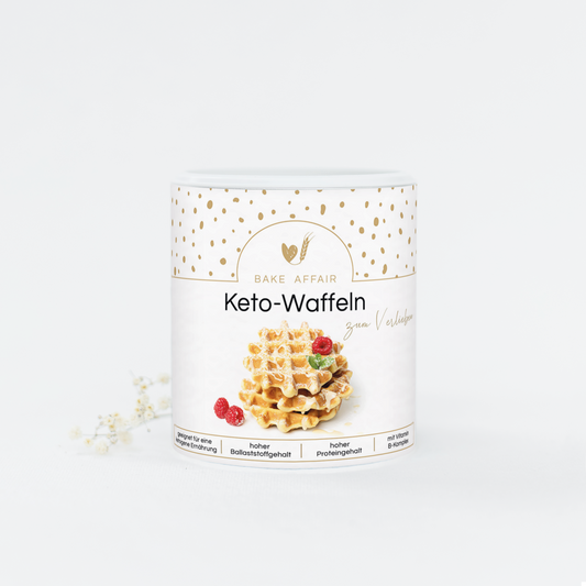 KETO Backmischung-Keto Waffeln