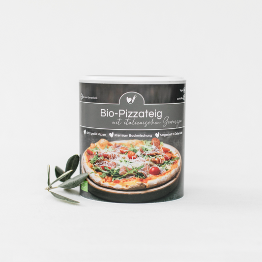 Organic baking mix Organic pizza dough with Italian spices