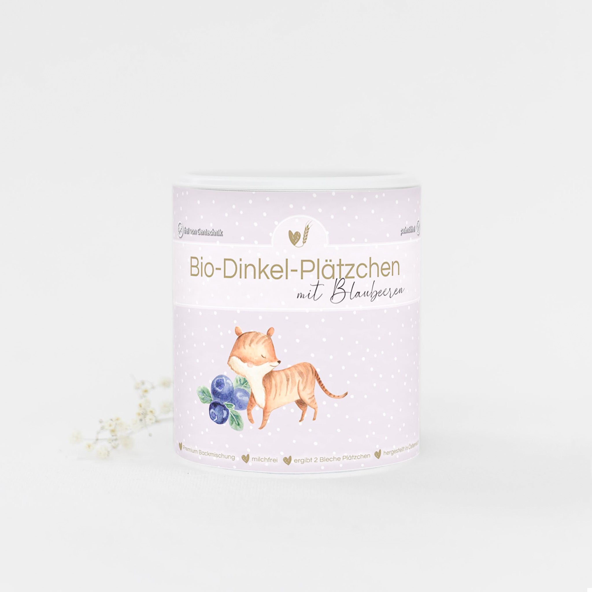 Organic Baking Mix Organic Blueberry Cookies for Children 