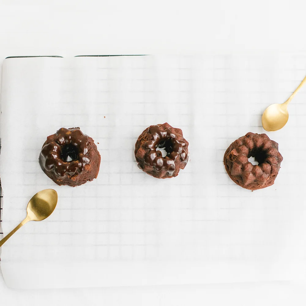 Baking mix chocolate muffins