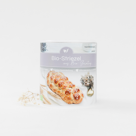 Bio-Backmischung Bio-Striezel aus Germteig