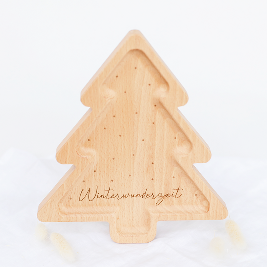 Wooden board “Winter Wonderland”