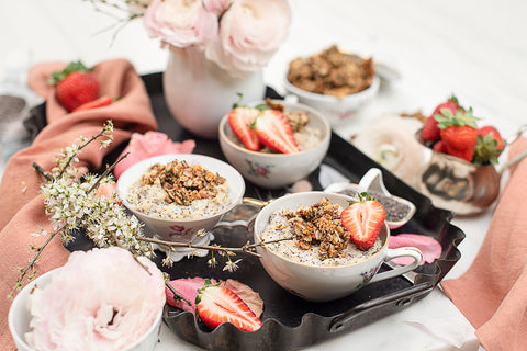 Mohnporridge mit knusprigen Mohngranola - Weiteres Bild