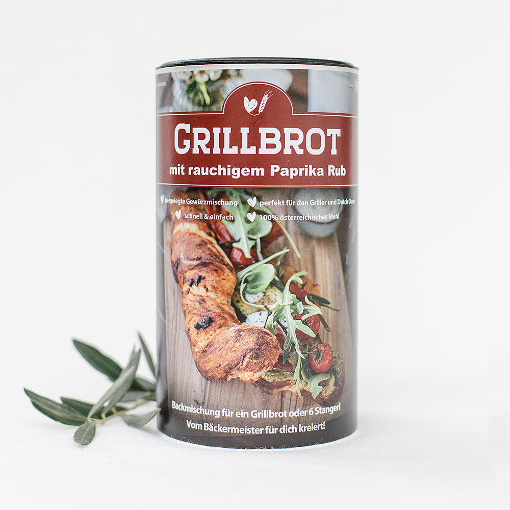 Bakmix grillat bröd - paprika rub