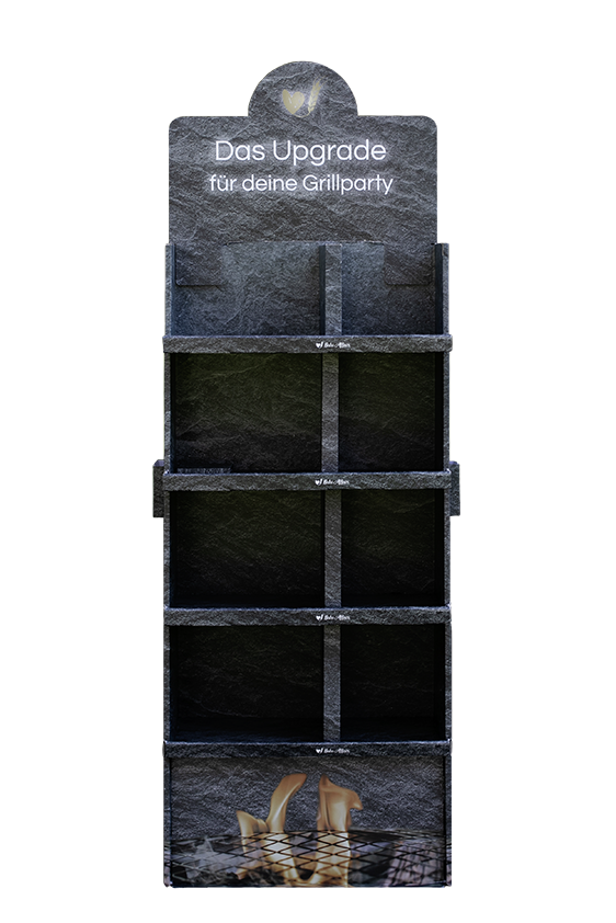 Large sales display - crickets, empty