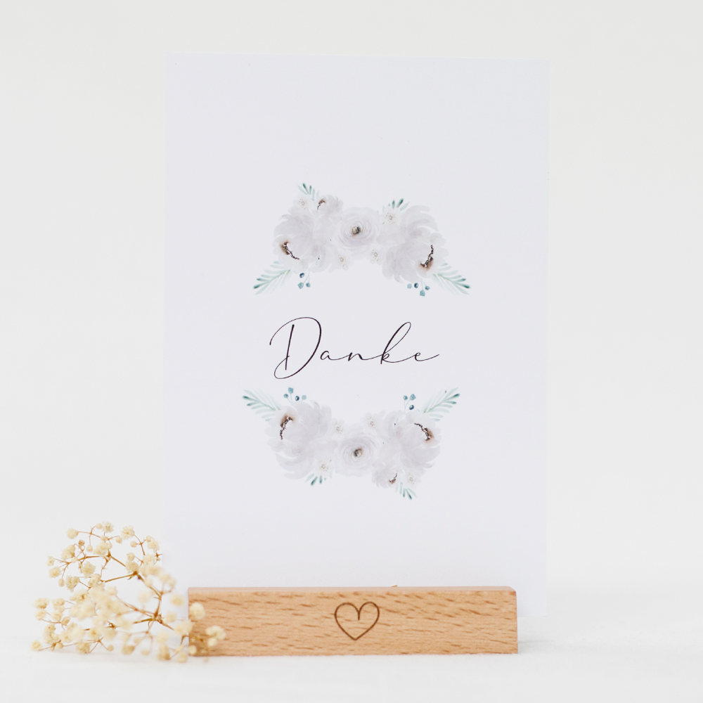 Postcard "Thank you"