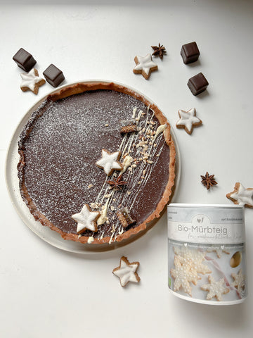 Weihnachtliche Schokoladentarte - Weiteres Bild