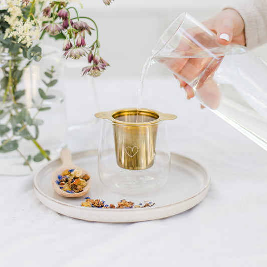 Termoglas "Älska dig själv" 250 ml set om 2