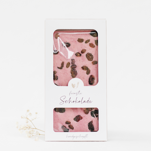 Weiße Schokolade - Acai & Powerberries