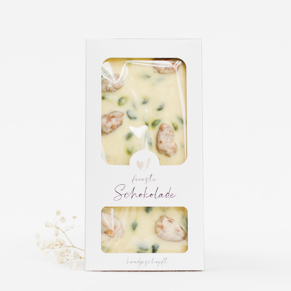 Weiße Schokolade - Fitness Schokolade