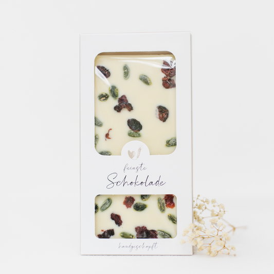 Vegan Chocolate - Pistachio &amp; Cranberry