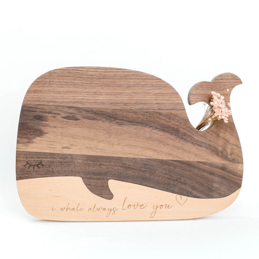 Wooden board "big whale"