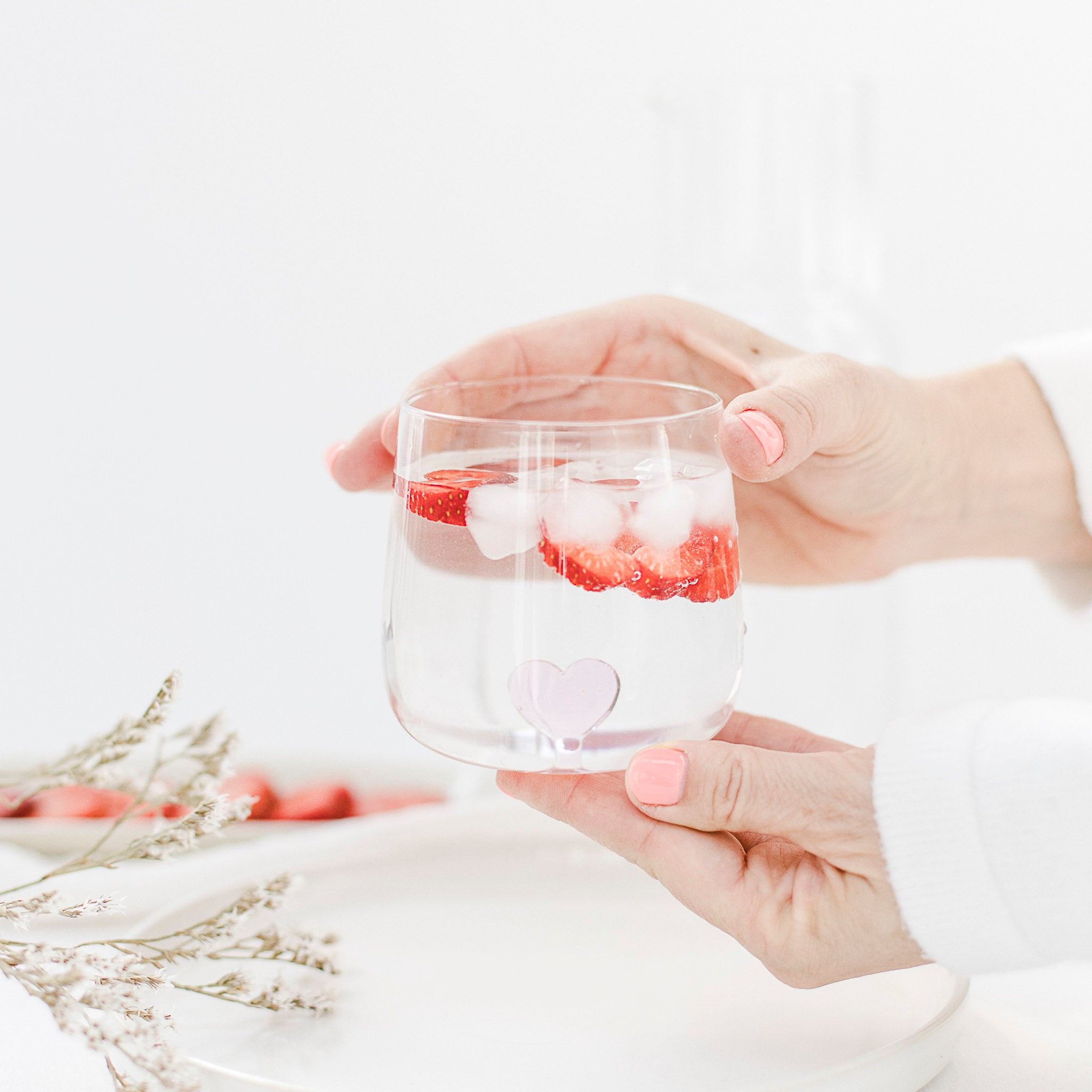 Termoglas "Älska dig själv" 250 ml set om 2