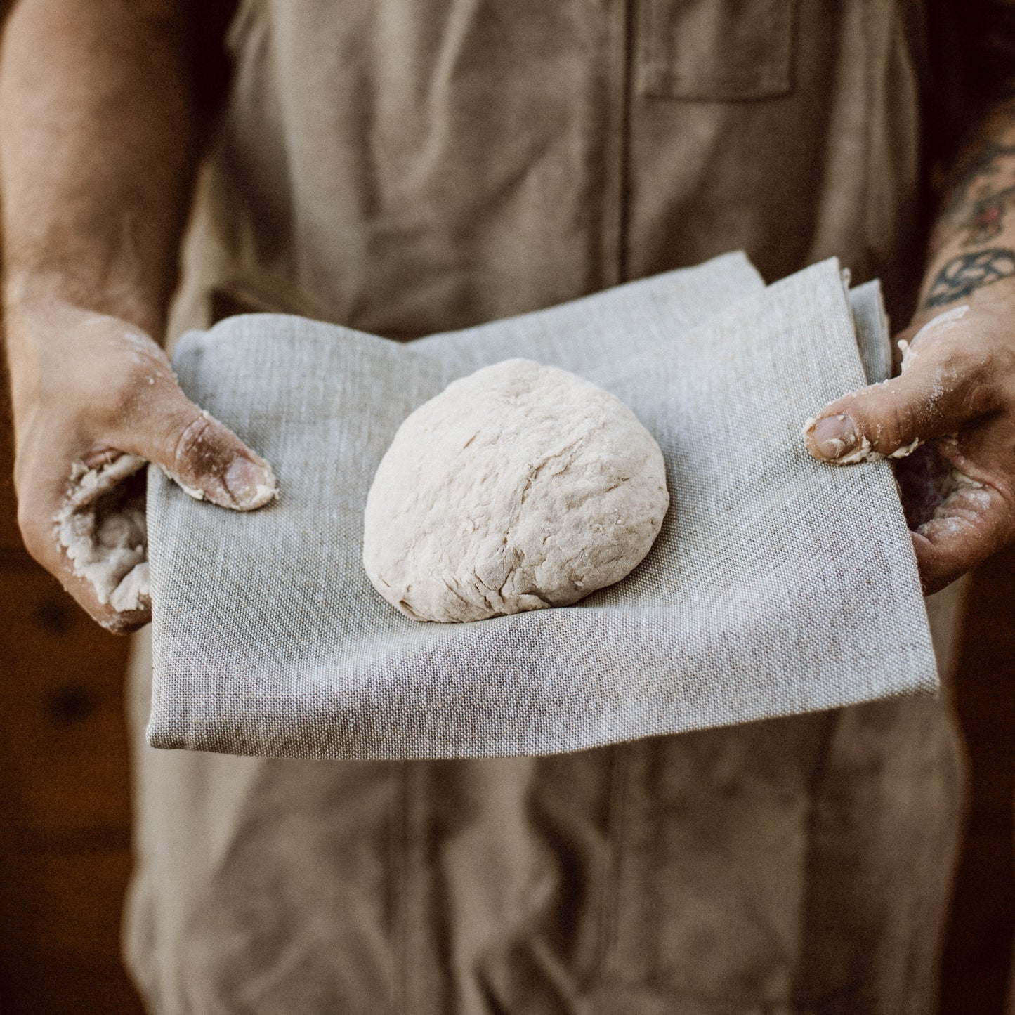 Organic baking mix Organic pizza dough with Italian spices