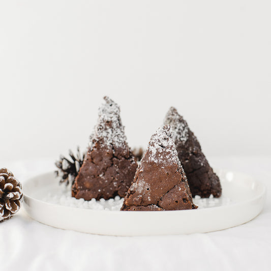 Backmischung Winter-Brownies mit Zimt